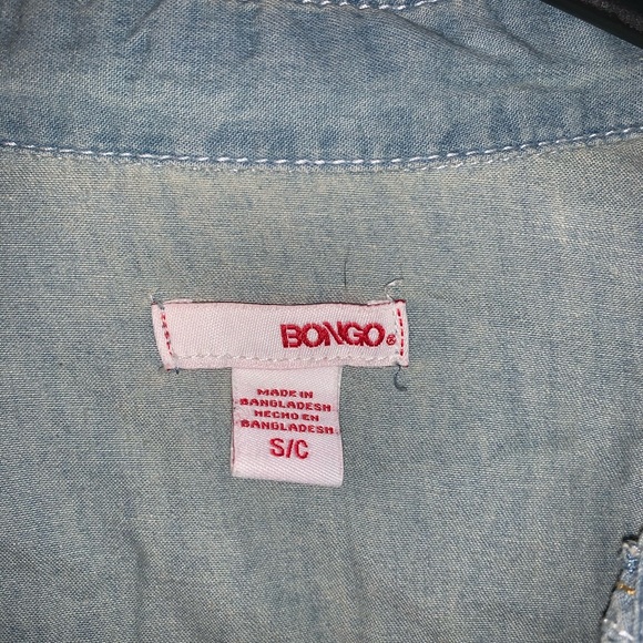 Light Jean Button Down Shirt - Picture 2 of 2